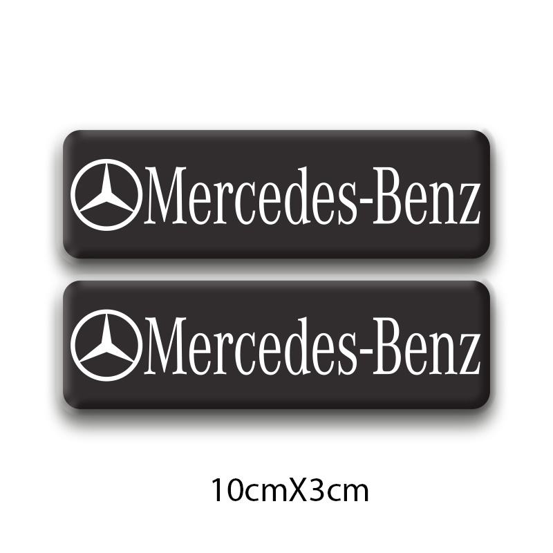 MERCEDES-BENZ 3D DAMLA 2'Lİ LOGO 2