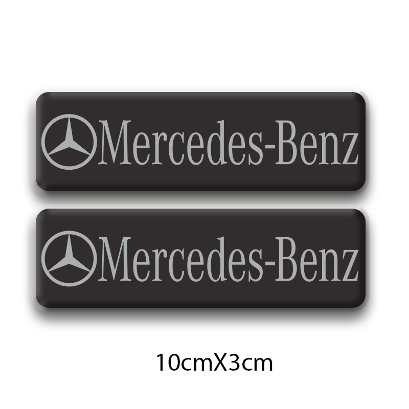 MERCEDES-BENZ 3D DAMLA 2'Lİ LOGO 4