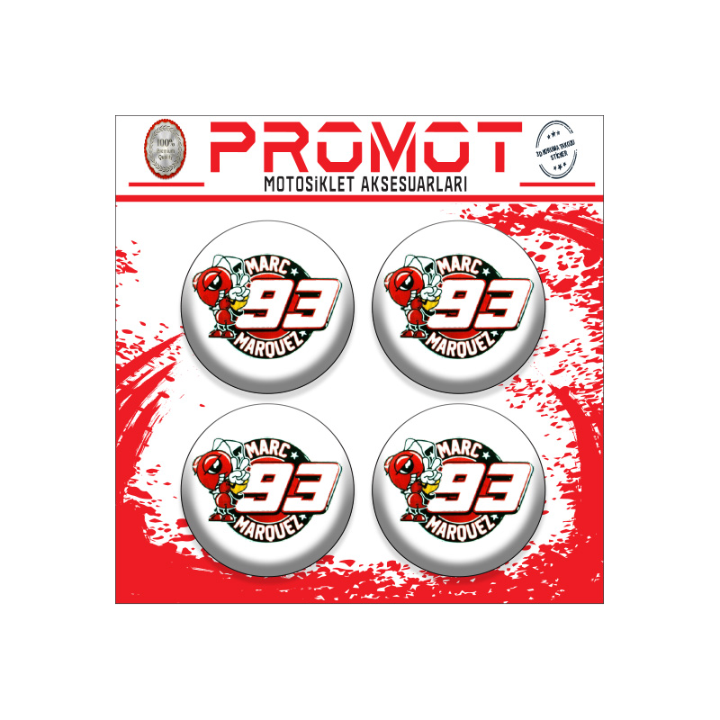 93 MARQUEZ TASARIMLI KORUMA TAKOZU LOGOSU 1