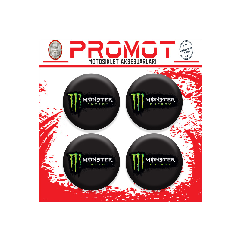 MONSTER TASARIMLI KORUMA TAKOZU LOGOSU 1