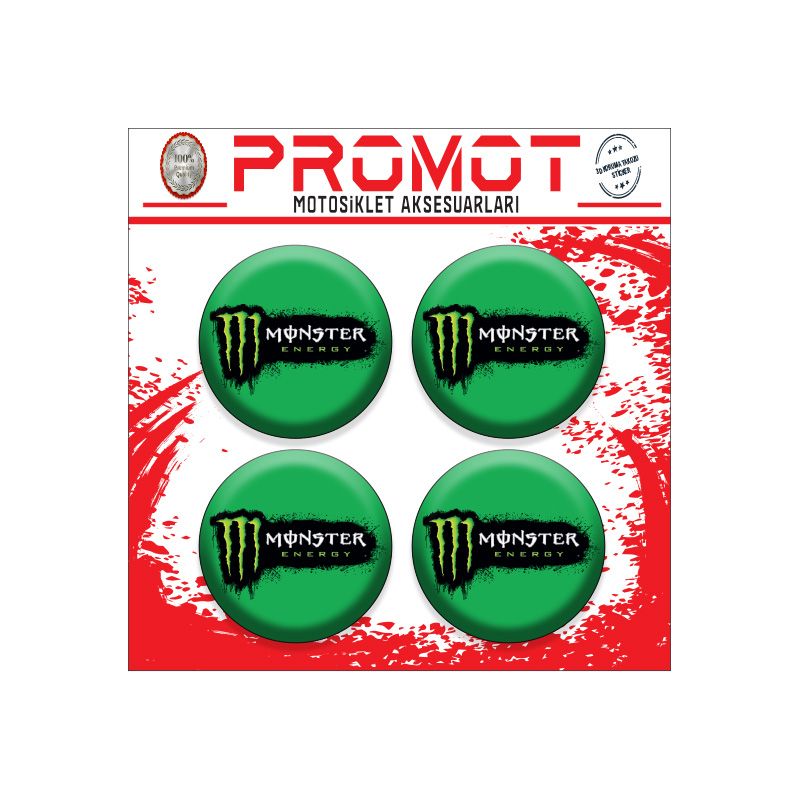 MONSTER TASARIMLI KORUMA TAKOZU LOGOSU 2