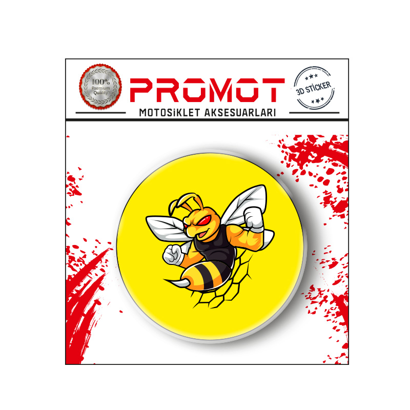 VESPA 3D DAMLA LOGO  STİCKER 5CM  3