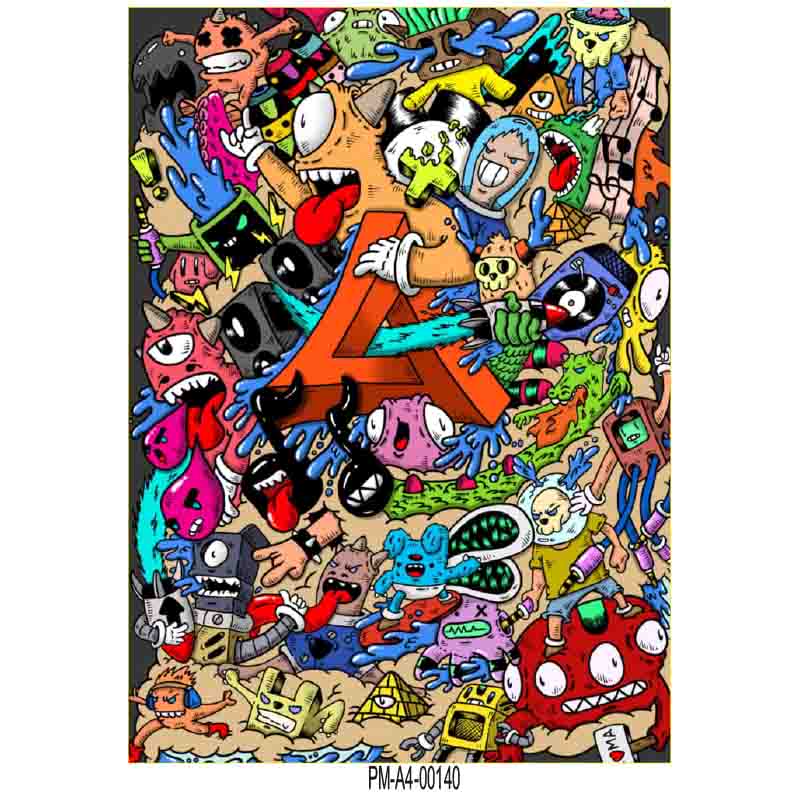 HELLAFLUSH TASARIMLI EKİPMAN KASK MOTORSİKLET STİCKER SETİ 06