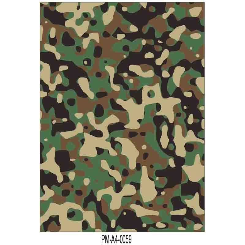 KAMUFLAJ TEK PARÇA MOTOSİKLET KAPLAMA STİCKER 04