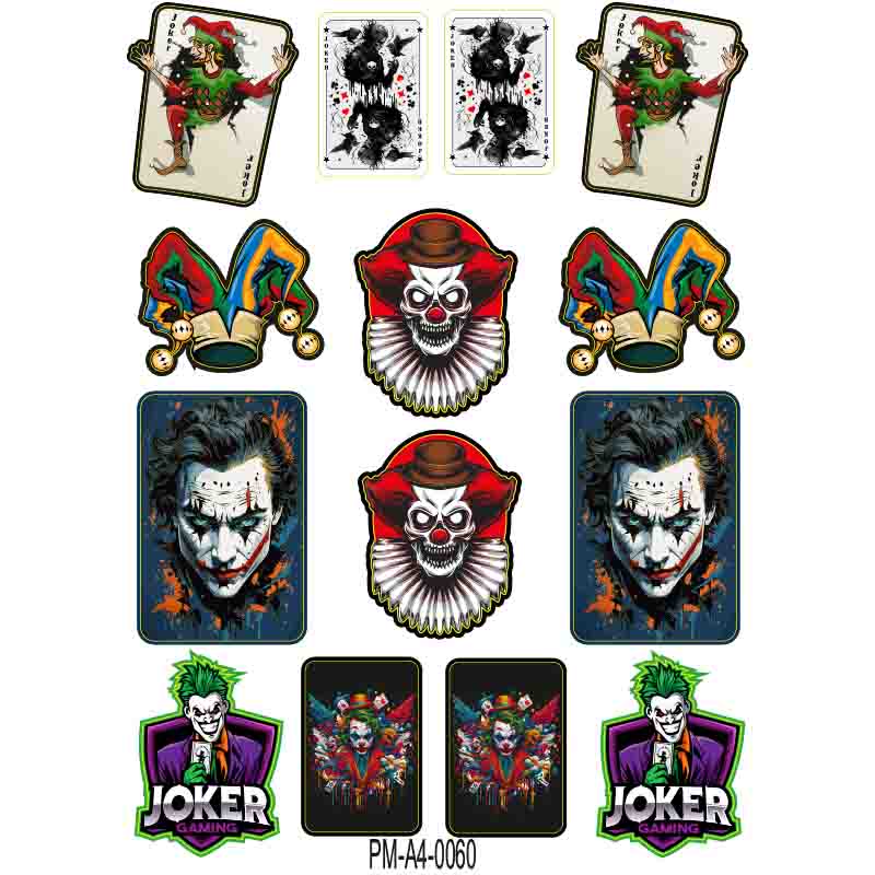 JOKER KARIŞIK ÇOKLU STİCKER SETİ  01
