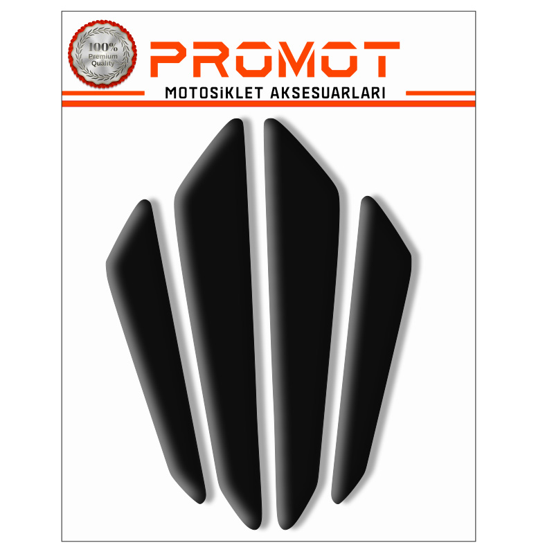 ARABA YAN KAPI KORUMA STİCKER SİYAH 3D 