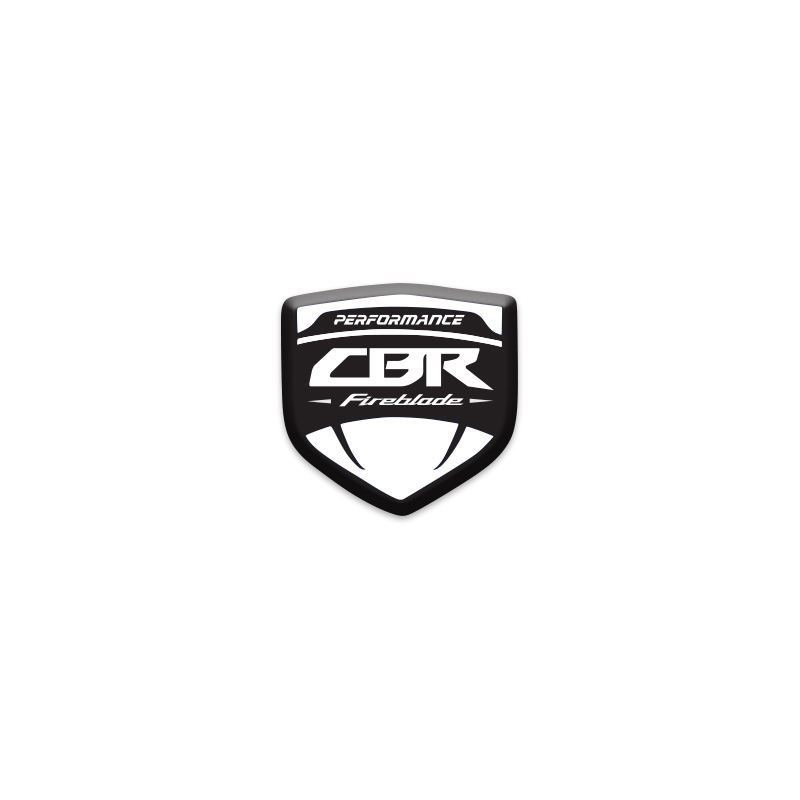 CBR 3D KABARTMALI SİPERLİK CAMI STİCKER 1