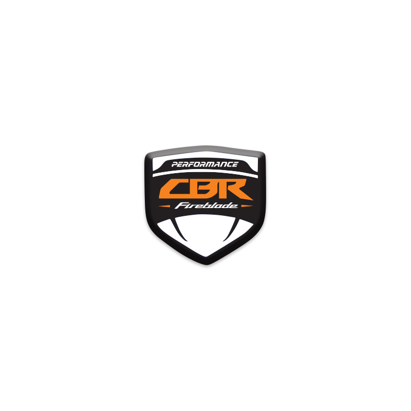 CBR 3D KABARTMALI SİPERLİK CAMI STİCKER 5