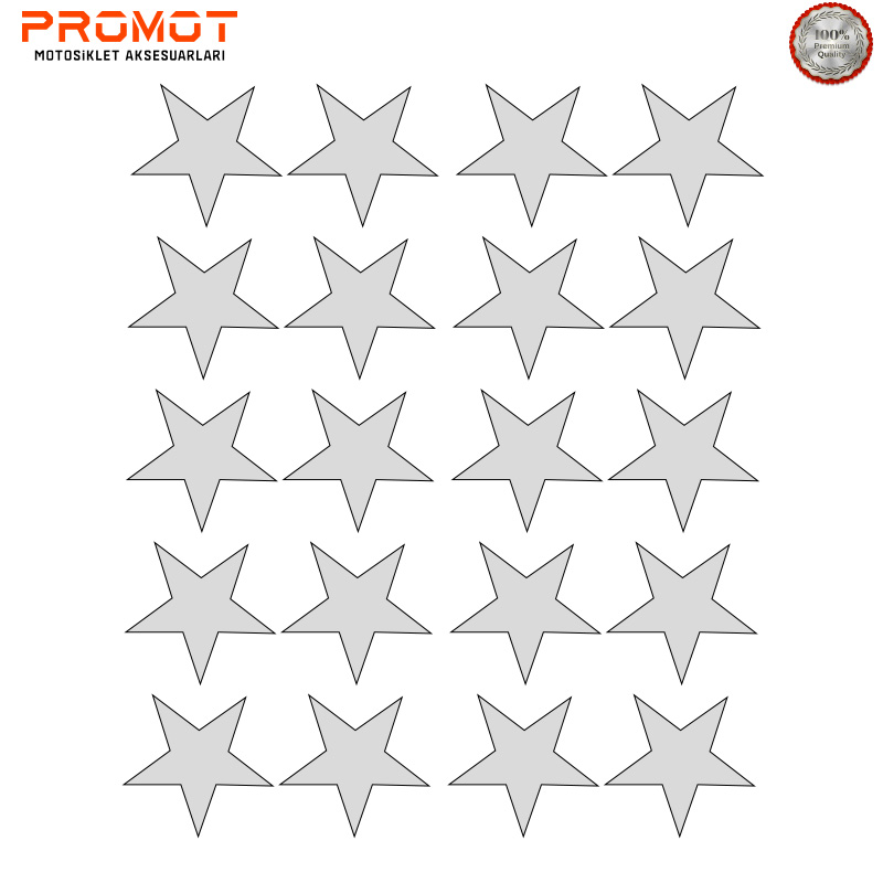 CG SAKAL ŞERİDİ YILDIZ MODELİ NİKELAJ