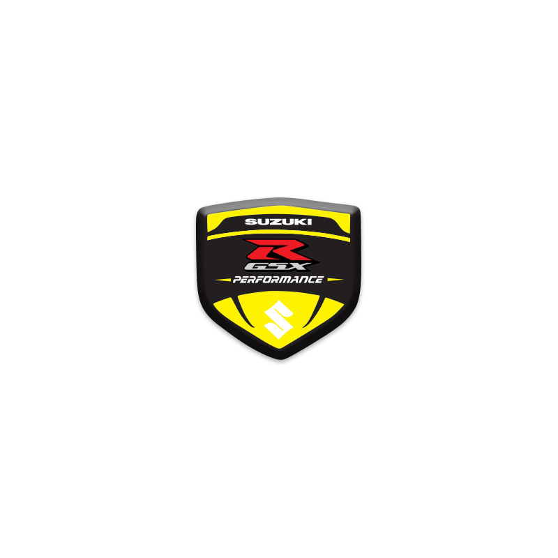 GSXR SUZUKI 3D KABARTMALI SİPERLİK CAMI STİCKER 3
