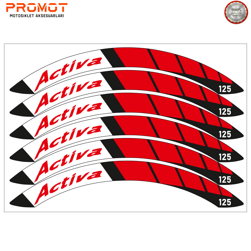 HONDA ACTİVA UYUMLU JANT ŞERİDİ 3