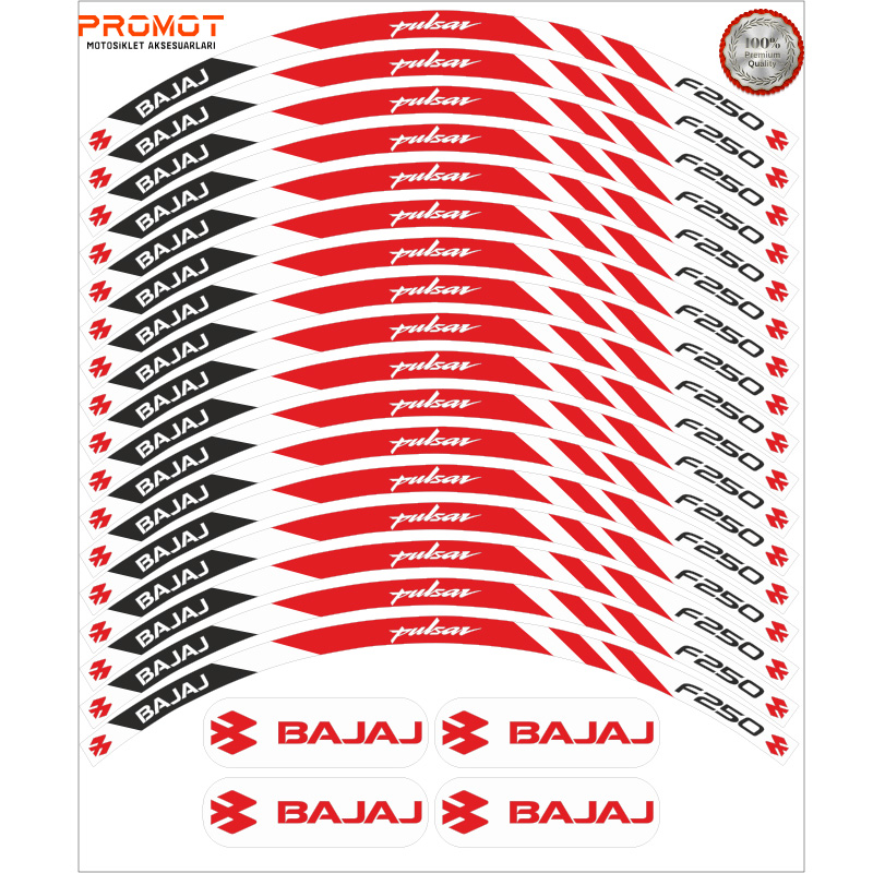 BAJAJ PULSAR F250 UYUMLU JANT ŞERİDİ 1