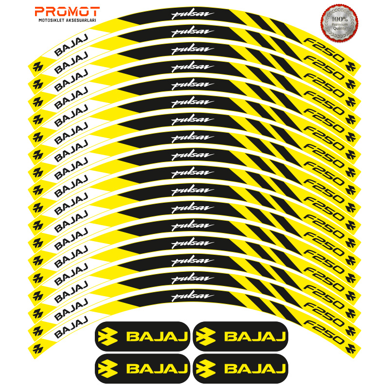BAJAJ PULSAR F250 UYUMLU JANT ŞERİDİ 10