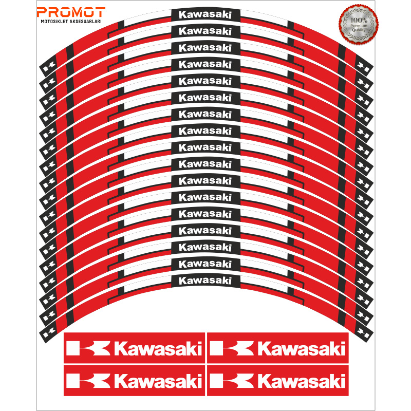 KAWASAKİ UYUMLU JANT ŞERİDİ 3