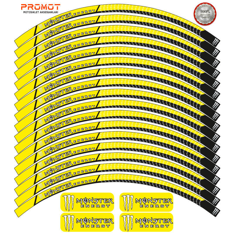 MONSTER TASARIMLI JANT ŞERİDİ 9