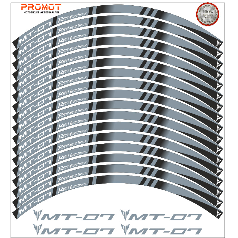 YAMAHA MT 07 UYUMLU JANT ŞERİDİ 3