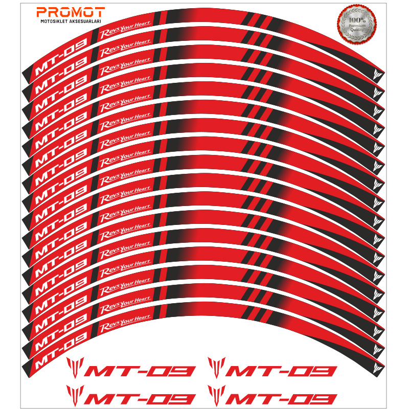 YAMAHA MT 09 UYUMLU JANT ŞERİDİ 3