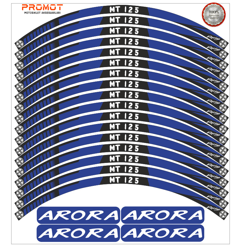 ARORA MT 125 UYUMLU JANT ŞERİDİ 4