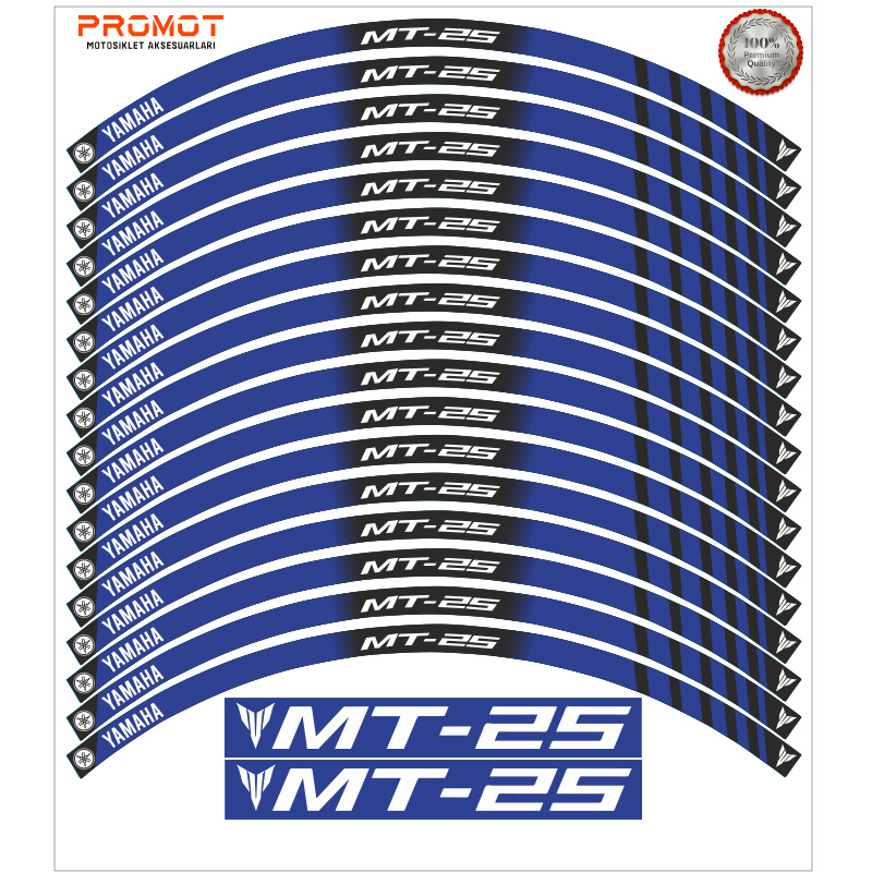 YAMAHA MT25 UYUMLU JANT ŞERİDİ 4