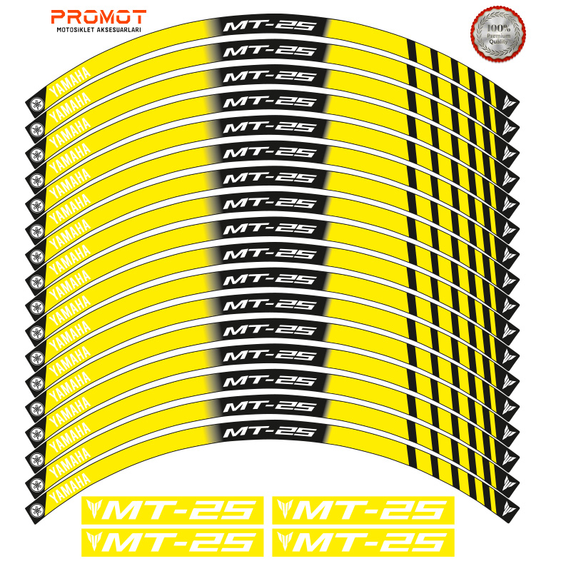 YAMAHA MT25 UYUMLU JANT ŞERİDİ 5