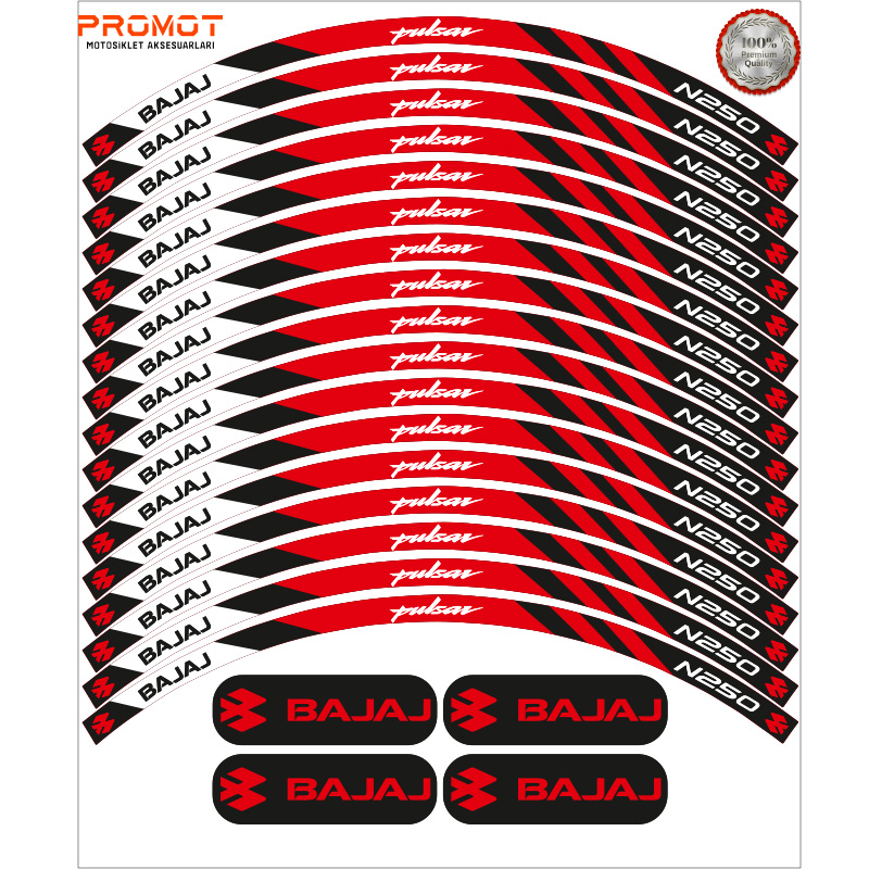 BAJAJ PULSAR N250 UYUMLU JANT ŞERİDİ 2