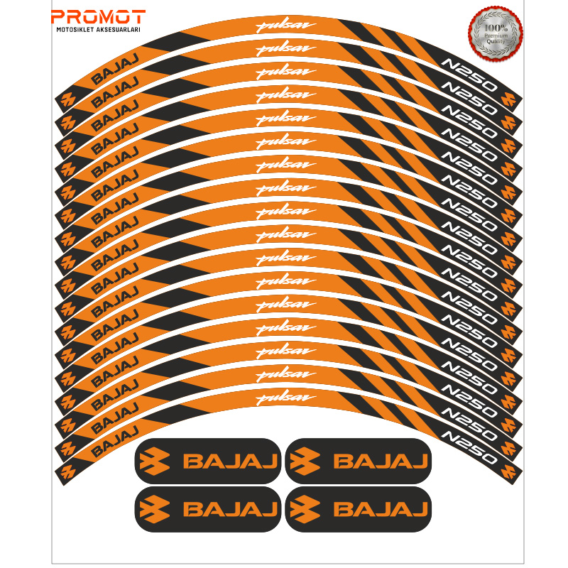 BAJAJ PULSAR N250 UYUMLU JANT ŞERİDİ 5
