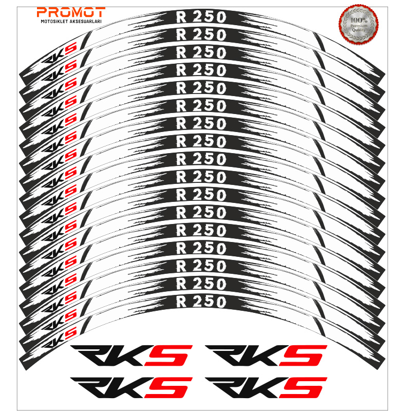 RKS R250 UYUMLU JANT ŞERİDİ 3