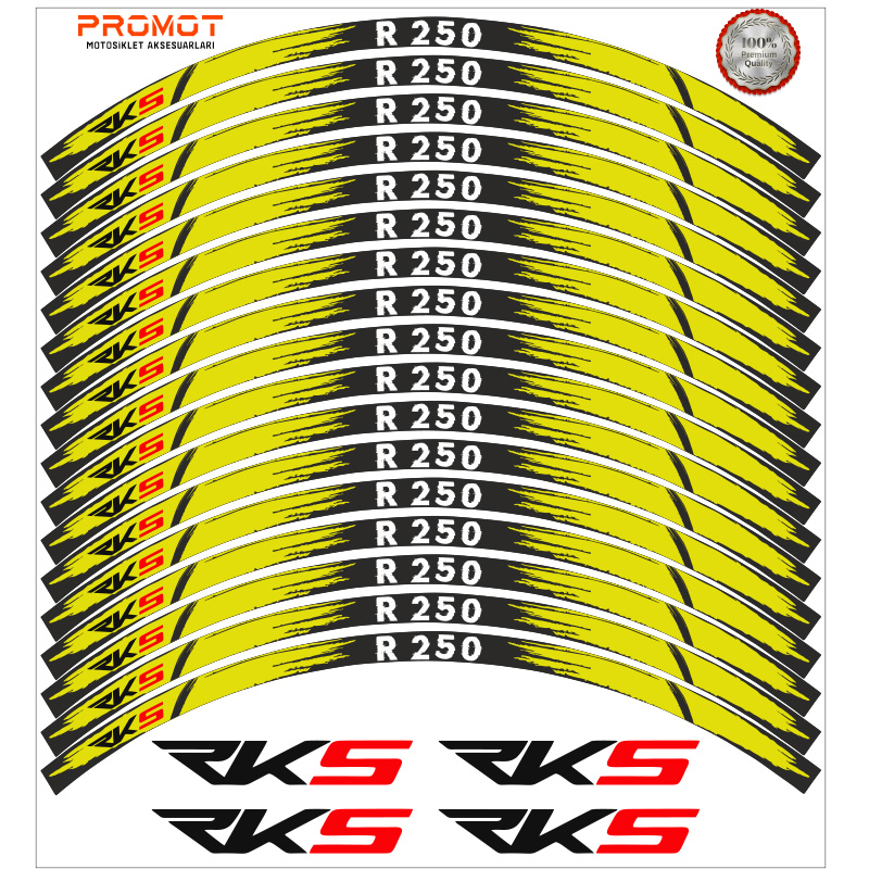 RKS R250 UYUMLU JANT ŞERİDİ 6