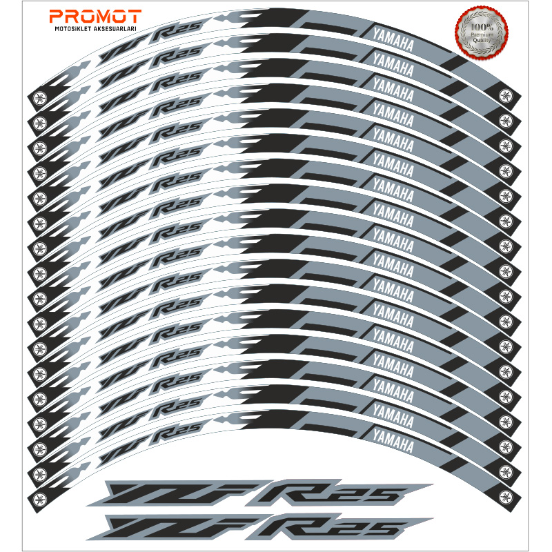 YAMAHA R25 UYUMLU JANT ŞERİDİ 1