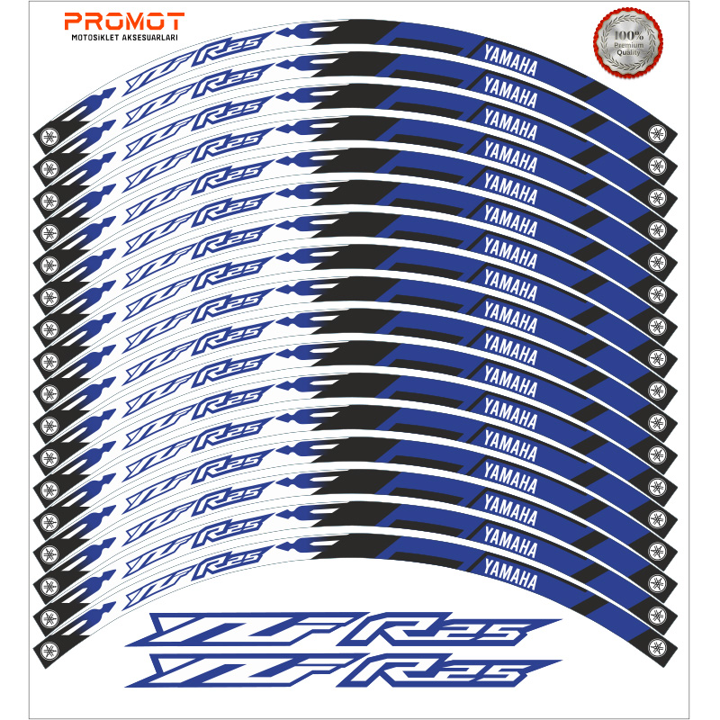 YAMAHA R25 UYUMLU JANT ŞERİDİ 2