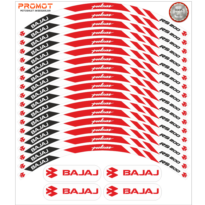BAJAJ PULSAR RS 200 UYUMLU JANT ŞERİDİ 1