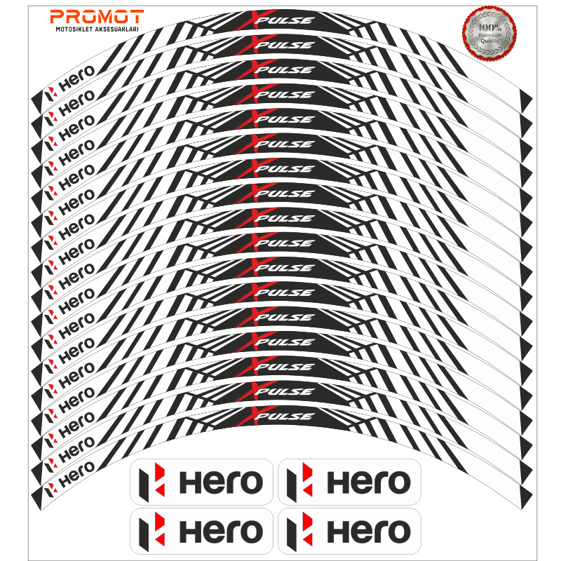 HERO X PULSE UYUMLU JANT ŞERİDİ 3