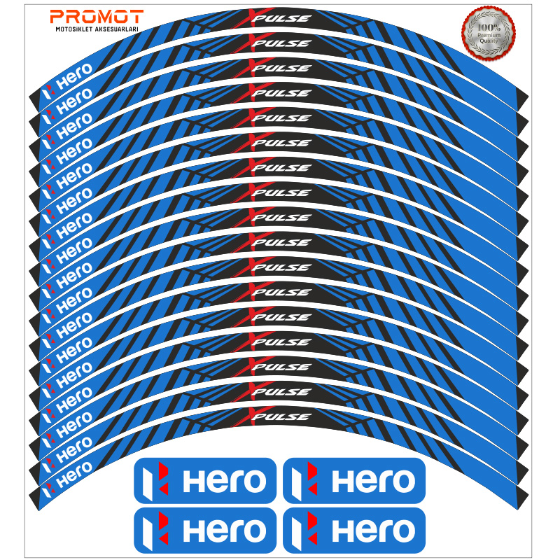 HERO X PULSE UYUMLU JANT ŞERİDİ 4