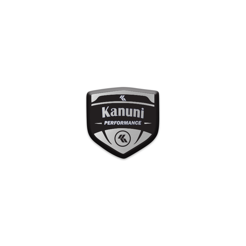 KANUNİ LOGOLU 3D KABARTMALI SİPERLİK CAMI STİCKER 4