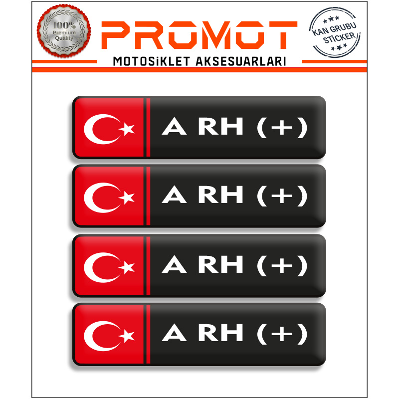 KAN GRUBU 3D STİCKER 4'LÜ