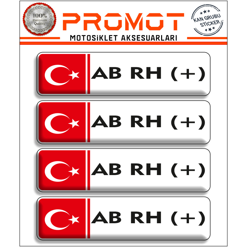 KAN GRUBU 3D STİCKER 4'LÜ