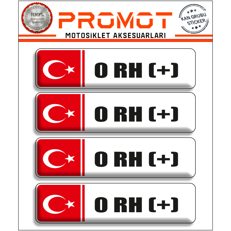 KAN GRUBU 3D STİCKER 4'LÜ