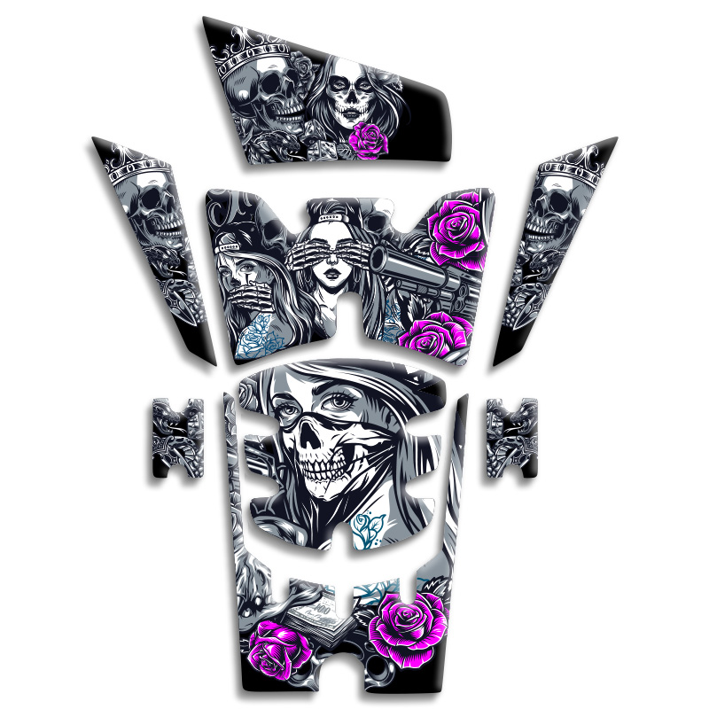 HONDA PCX TANK PAD SET 2025 MODEL 8 PARÇA 001