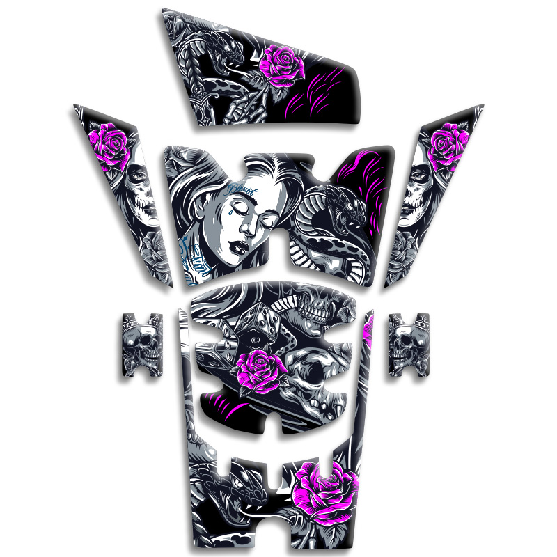 HONDA PCX TANK PAD SET 2025 MODEL 8 PARÇA 002