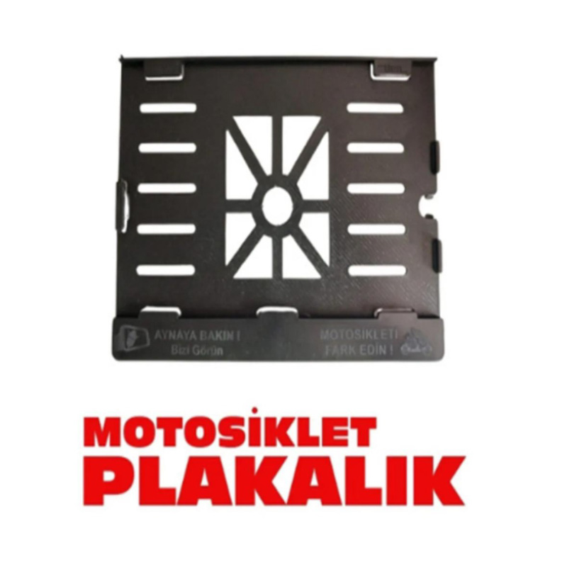 MOTOSİKLET PLAKALIK 1