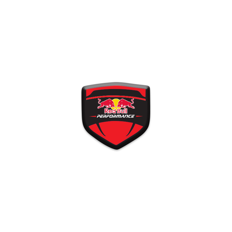 REDBULL 3D DAMLA 2 Lİ OTO STİCKER LOGO 01