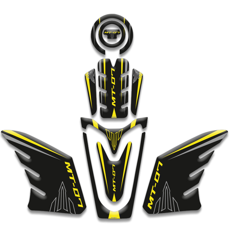 YAMAHA MT07 TANK PAD SET (2021/2024) UYUMLU 04