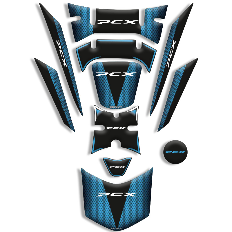 HONDA PCX TANK PAD SET (2018/2020) UYUMLU 02