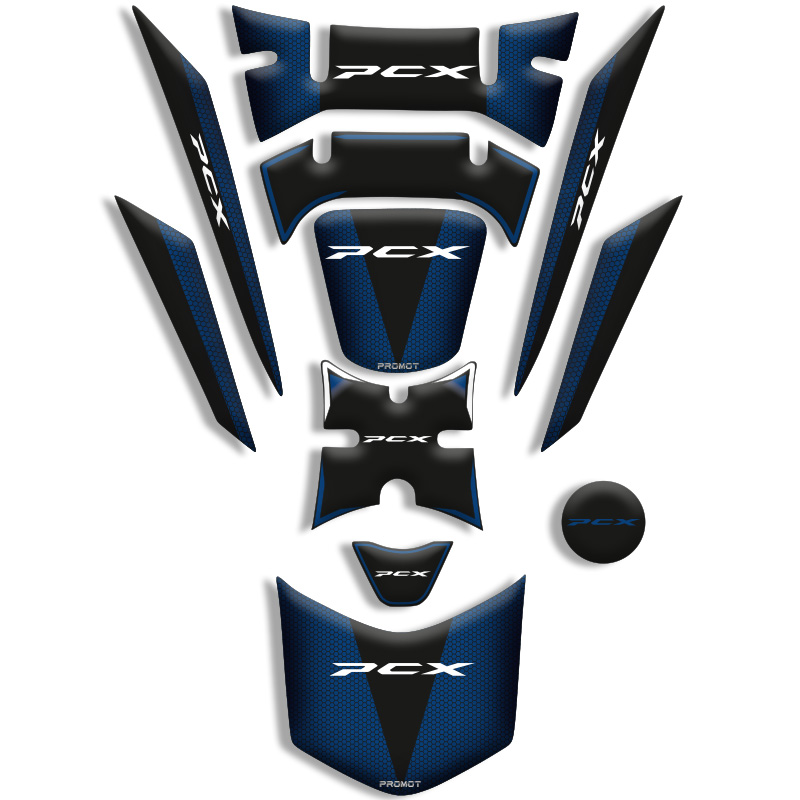 HONDA PCX TANK PAD SET (2018/2020) UYUMLU 04