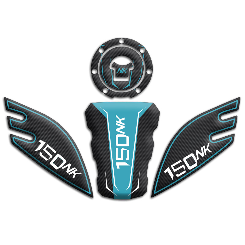 CF MOTO 150 NK TANK PAD SET (2016/ 2023) UYUMLU 01