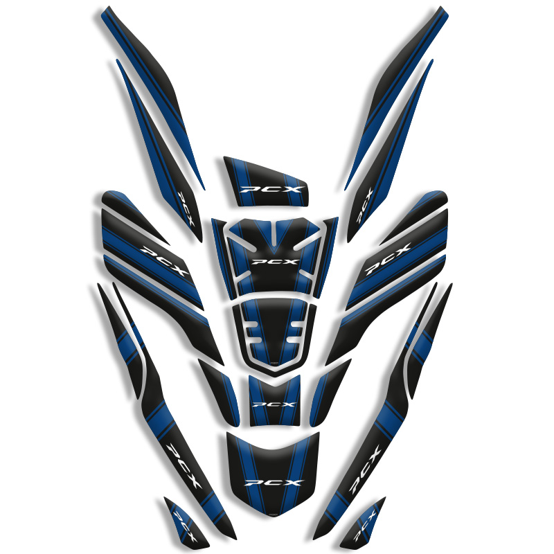 HONDA PCX TANK PAD SET (2021/2024) UYUMLU 10