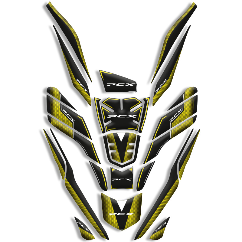 HONDA PCX TANK PAD SET (2021/2024) UYUMLU 4