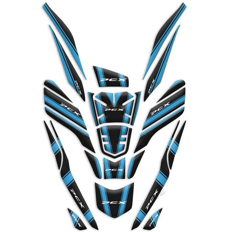 HONDA PCX TANK PAD SET (2021/2024) UYUMLU 8