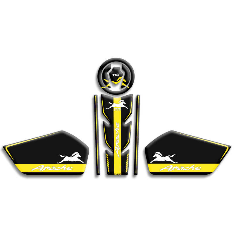TVS APACHE TANK PAD SET 08