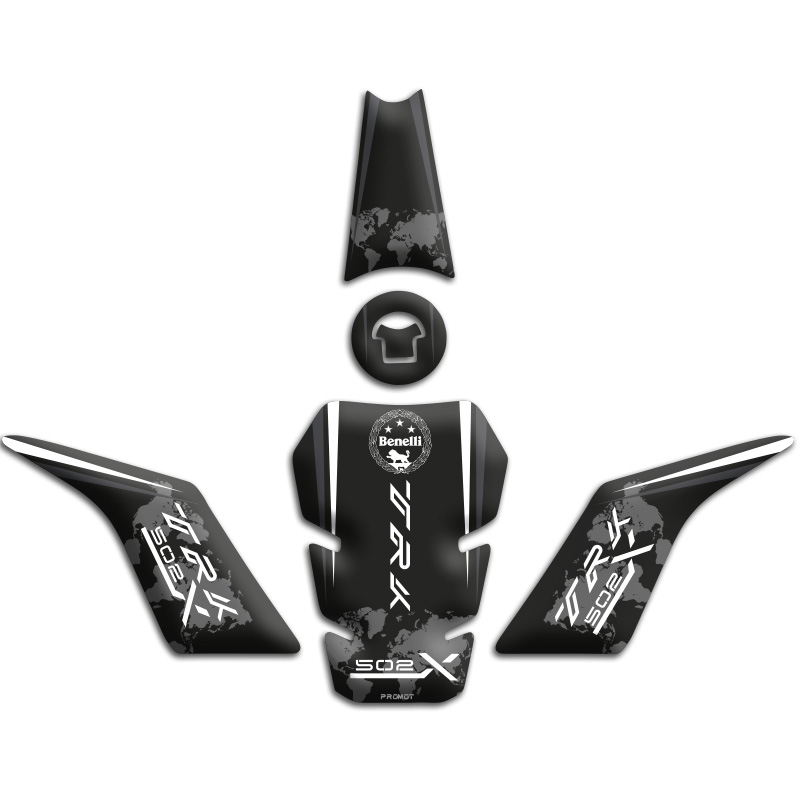 BENELLİ TRK 502 TANK PAD SET (2017/2024) UYUMLU 04